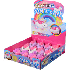 Flashing Unicorn Puffers - 12 Count