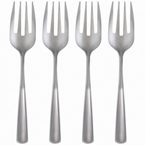 Gold Plastic Serving Forks - 9.75" (Pack)