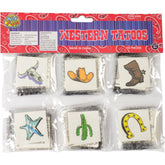 Western Tattoos (Sold By Gross) - 144 Count