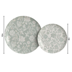 Earthtrends Gracy Design Paper Plates Combo Set 16/16