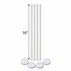 Balloon Cup and Stick Set - 4 Pack