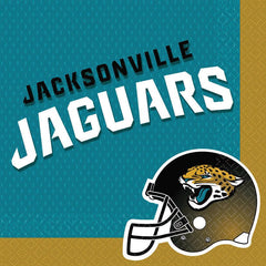 Jacksonville Jaguars NFL Lunch Napkins - 6.5 In. x 6.5 In.