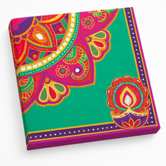 Diwali Rangoli Dream Lunch Napkins - 16 Pack