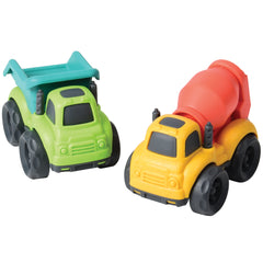 Eco-Friendly Construction Vehicles - 12 Count