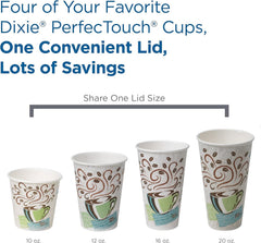 Bag of 50 - 16 Oz. Dixie Perfect Touch Cups