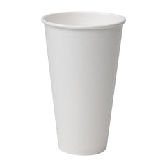 Dixie 16 Oz. White Insulated Paper Hot Cups - 1 Bag Of 50 Count