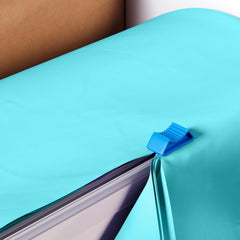54 In. x 100 Ft. Cut To Size Table Roll | Light Blue | Case of 6