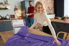 54 In. x 100 Ft. Cut To Size Table Roll | Purple | Case of 6