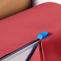 54 In. x 100 Ft. Cut To Size Table Roll | Red | Case of 6