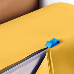 54 In. x 100 Ft. Cut To Size Table Roll | Yellow | Case of 6
