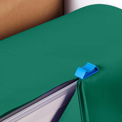 54 In. x 300 Ft. Cut To Size Table Roll | Dark Green | Case of 4