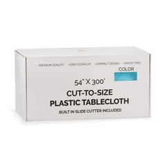 54 In. x 300 Ft. Cut To Size Table Roll | Light Blue