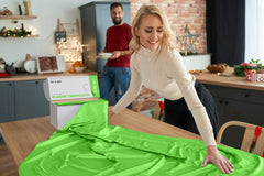 54 In. x 300 Ft. Cut To Size Table Roll | Lime Green | Case of 4