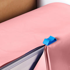 54 In. x 300 Ft. Cut To Size Table Roll | Pink | Case of 4