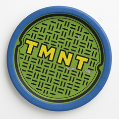 Teenage Mutant Ninja Turtles 7" Round Paper Plates - 8 Pack