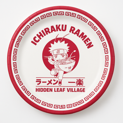 Naruto Themed 7" Round Paper Plates - Set of 8