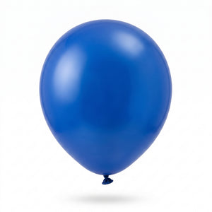 Royal Blue Solid Latex Balloons - 12" | Pack of 15