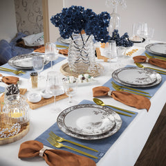 10"" Rustik Design Plastic Plates (10)