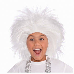 Wild Team Spirit White Crazy Wig
