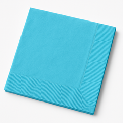 Caribbean Blue Luncheon Napkins - 32 Count
