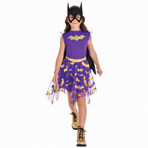 Girls' Batgirl Halloween Costume - Large