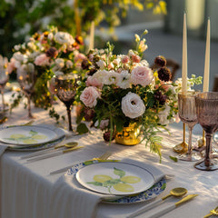 Earthtrends Tuscan Paper Combo Set | 160 10 In. + 160 8 In.