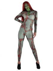 Women's Stitched Monster Catsuit Costume - Adult L/XL