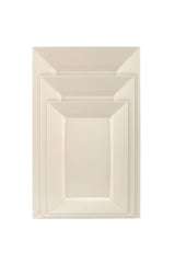 7.5 In. Ivory Rectangular Plastic Plates | 120 Count