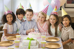 7 In. Gold Plastic Plates | 50 Count