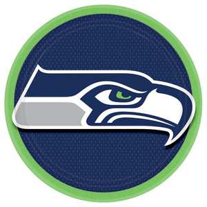 Seattle Seahawks 7" Round Paper Plates