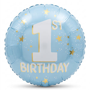 Lil' Mr. 1st Birthday Foil Balloon - 18"