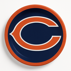 Chicago Bears 9" Round Paper Plates - 18 Pack