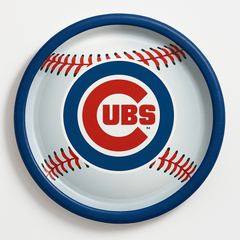 Chicago Cubs 9" Round Paper Plates