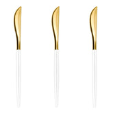 Trendables Knives Ivory/Gold | 20 Count