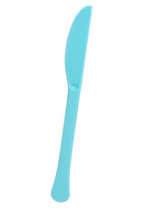 Caribbean Blue Heavyweight Plastic Knives
