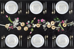 Trendables Cutlery Combo White/Gold | 120 Count