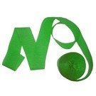 81ft. Emerald Green crepe streamer