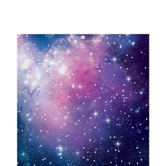 Black Pastel Space Beverage Napkins - 30 Count - 5 In. X 5 In.