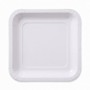 Spider-Man Webbed Wonder Square Paper Plates, 9-Inch, 8-Pack