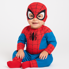 Infant Marvel Spider-Man Halloween Costume Jumpsuit with Mask