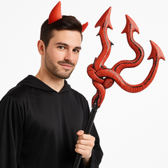 Serpent Devil Pitchfork Halloween Costume Prop, 48-in