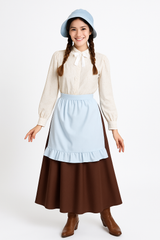 Prairie Skirt with Apron Costume Accessory