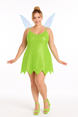 Enchanting Tinker Bell Plus Size Costume - Disney Fairies