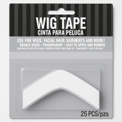 Double-Sided Wig Tape for Costumes, 25-Pack