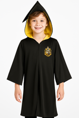 Kids' Harry Potter Hufflepuff Costume Robe with Hood