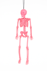 16-Inch Pink Skeleton Halloween Decoration