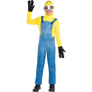 Kids' Minions 2 Halloween Costume with Goggles & Gloves - Child S (4-6)