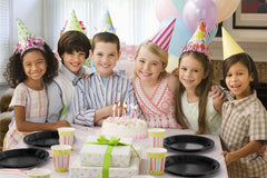 9 In. Black Plastic Plates | Case of 600