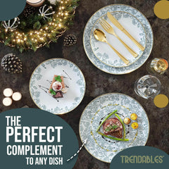 Trend Roses 40 pack plate set - 20 of each