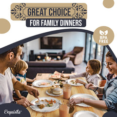 White/Black Victorian Design Plates | Combo Pack 40/40